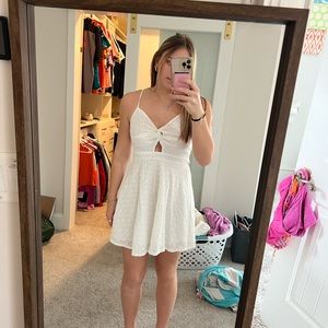 White AE dress